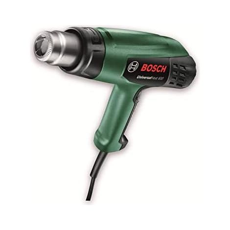 Pistola de aire caliente decapadora BOSCH Universal Heat 600 con accesorios  BOSCH 06032A6102