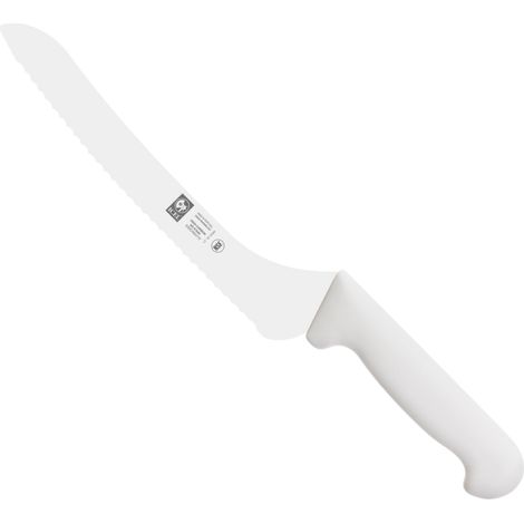 Icel coltello sandwich pane kebab arrosti acciaio inox bianco 30 cm (1/3)