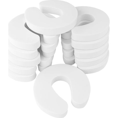 Bloc Porte Sécurité BébéAnti Pincement Animaux ProtectionDoigts Anti-Pincement Securite Fenetre Bebe Bloque 12pcs (1/5)