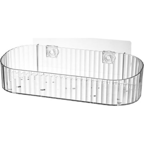 Étagère murale - 2 pièces, sans perçage, décoration élégante pour salle de bain (1/4)