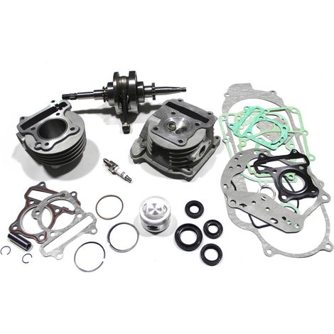 Joints de culasse, arbre à cames, bougie d'allumage, scooter 4T GY6 80 Barton Romet Junak