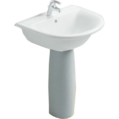 IDEAL STANDARD Fiorile colonna lavabo bianco europeo codice prod: T412301 (1/2)