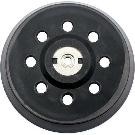 125mm Plateau de Poncage, Plateau pour Metabo SXE 325 Intec 425 Turbotec 631220000 (Noir) (1/5)