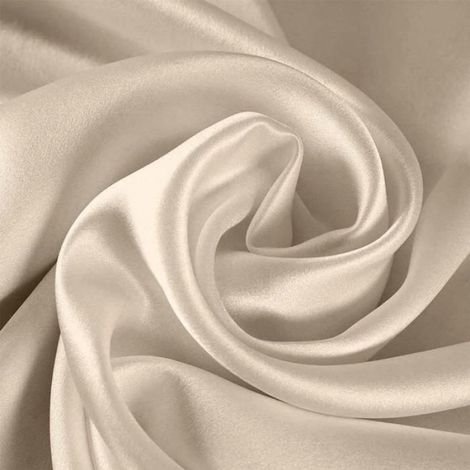 Taie D Oreiller - Soie - 48x74 Cm - Fermeture Eclair - Gris Doré Bleu Blanc (1/5)