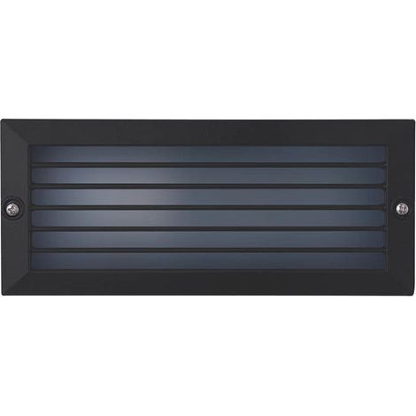 Befale lampada da parete con griglia E27 Nero