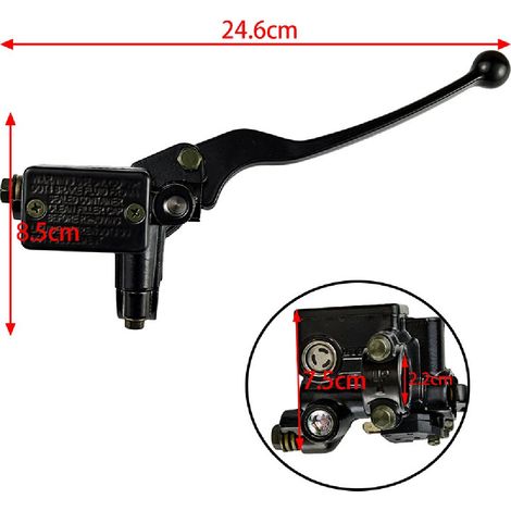 Modification parts: XR front brake booster pump suitable for Golden Eagle Horizon, Fujianglong, and Arctic Light motorcycles. (1/4)