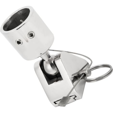 Drehbarer Bootsdeck-Scharnierhalter aus Edelstahl, Bootsdeck-Scharnierverbinder 25 mm (1/5)