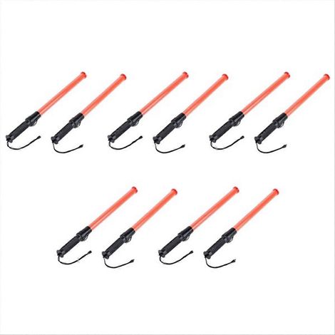 Bâtons de signalisation, bâtons de contrôle de la circulation à DEL, bâtons lumineux de sécurité (1/5)