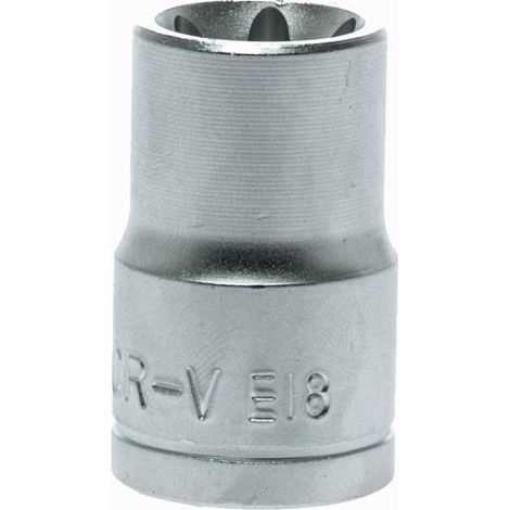 Clé à douille Teng Tools tx-e18 acier chrome vanadium (1/2)