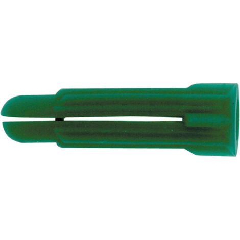 Nylondübel PC grün 8x34mm für Holzschrauben, 100 Stück