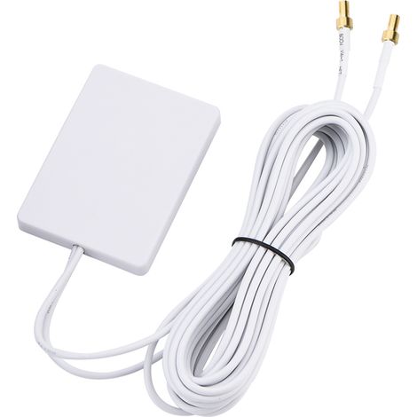 Antenne Amplificatrice Signal 4G LTE 28dbi pour Routeur Mobile Huawei E398, Connecteur TS9 Mâle