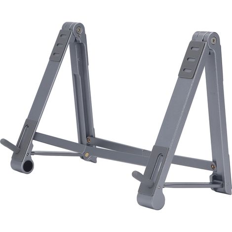 Support d'ordinateur portable pliable réglable en hauteur, support ergonomique anti-dérapant pour téléphone, tablette et ordinateur portable gris (1/5)
