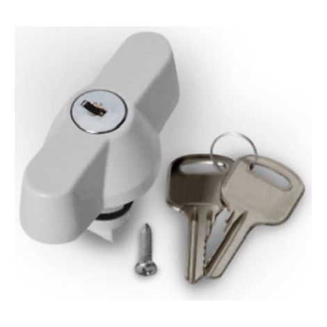 Serrure avec clé pour coffret électrique étanche IP65 marque AR ou AME