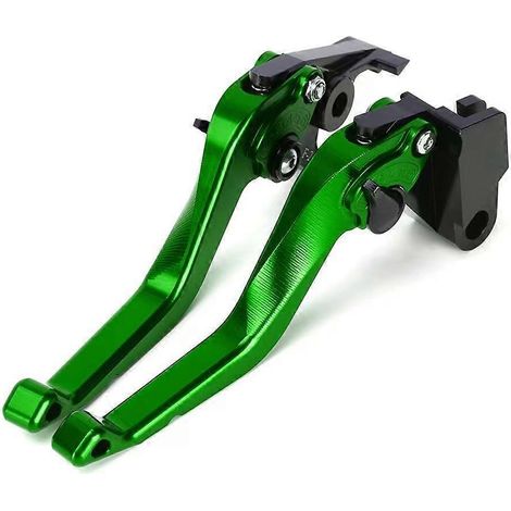 Accessoires compatibles avec Kawasaki 400 modifiée : Ninja 400, Z400, frein, klaxon, embrayage, guidon (titane) (1/5)