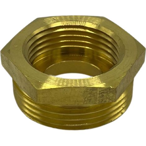 Reudzierstück AG 1" IG 3/4" Messing beidseitig flachdichtend Solarzubehör Solar (1/5)