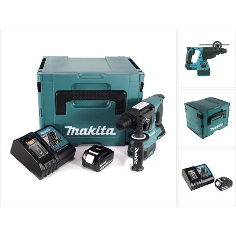 Makita DHR 242 RT1J Akku Bohrhammer 18V 2,0J SDS-plus Brushless + 1x Akku 5,0Ah + Ladegerät + Makpac