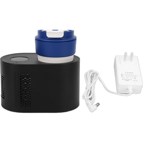 Gobelet intelligent de réfrigération et chauffage rapide pour café, prise US 100‑240V, noir (1/5)