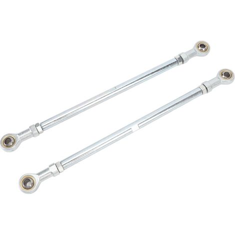 Kit d'embouts de biellette de direction 295 mm 8 mm, alliage d'acier haute résistance, adapté aux karts, trikes de drift et VTT (1/4)