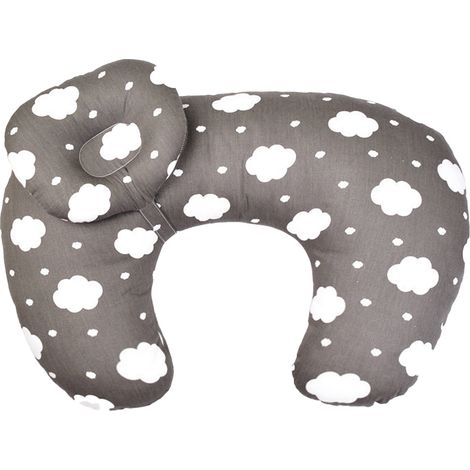 Oreiller D Allaitement - Forme En U - 56 X 38 Cm - Pour Allaitement Et Soutien Postural - Lavable En Machine - 1 Pièce (1/5)