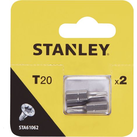 2 puntas Torx 25mm T20 STY-STA61062-XJ