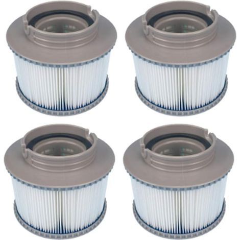 JSSEVN - Pack of 4 replacement filters for MSpa FD2089, filter cartridge for swimming pool and spa (1/5)