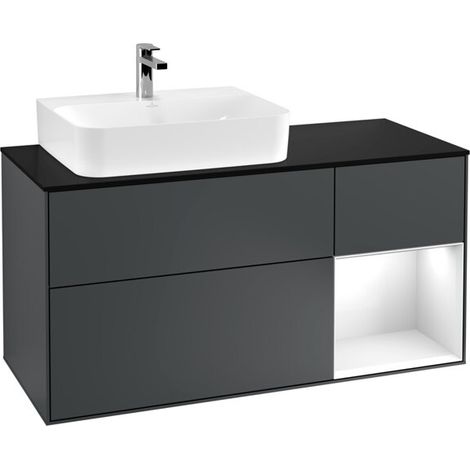 Villeroy & Boch G152GFHG Meuble sous-lavabo Finion G15 (1/2)