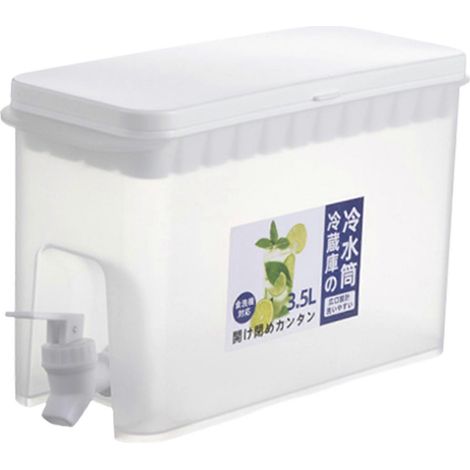 Conteneur 2 en 1 pour boissons froides avec robinet, contenants d'eau 2 en 1, moules à glace en forme d'oiseaux (48 pièces), robinet pour jus et boissons (idéal pour les mariages).