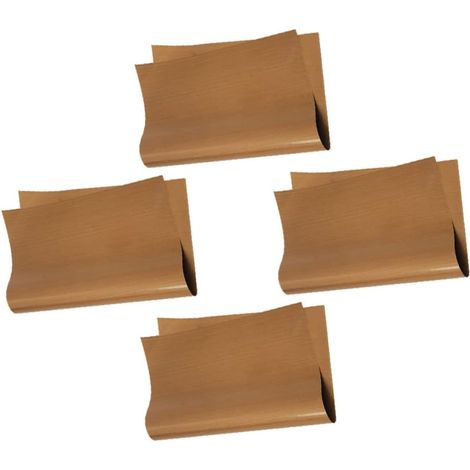 Tapis de Cuisson Antiadhésif 30x40 Cm Toile Cirée Ptfe Résistant Haute Température pour Pâtisserie Cuisson Four Lot de 4 Feuilles Réutilisables'-'- (1/5)