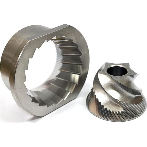 Kit de pièces de rechange pour broyeur, anneau de broyage et cône de broyage Jura, compatible avec les machines à café Saeco, Nivona, Miele, AEG – Pièces de rechange pour machine à café