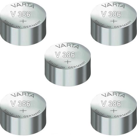 .5 Piles varta 386 SR43W.