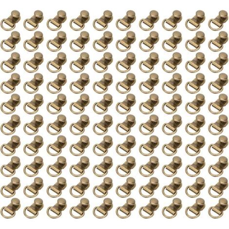 royaluxe-100 ensembles de chaussures en dentelle crochets raccords en dentelle anneau en D oeillet boucle botte lacet de sécurité boucles de lacet pour escalade chaussures de randonnée travail bottes  (1/5)