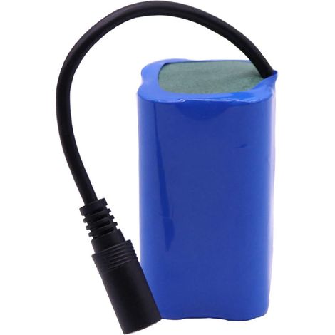 Batterie lithium grande capacité RC 7,4 V 5 200 mAh/12 000 mAh pour détecteur de poissons, pièces de rechange pour bateau jouet, charge rapide, 5 200 mAh