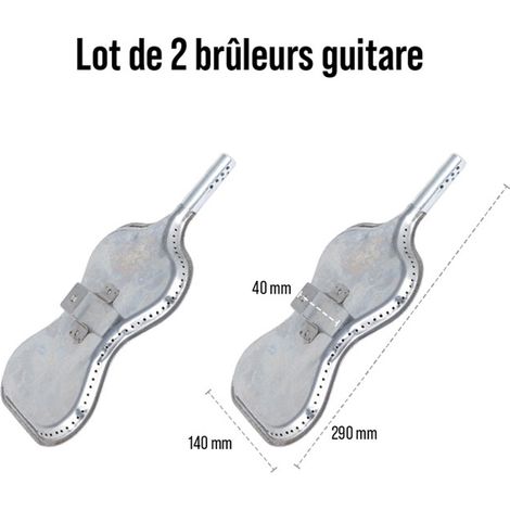 SOMAGIC - Pack de 2 quemadores para guitarra