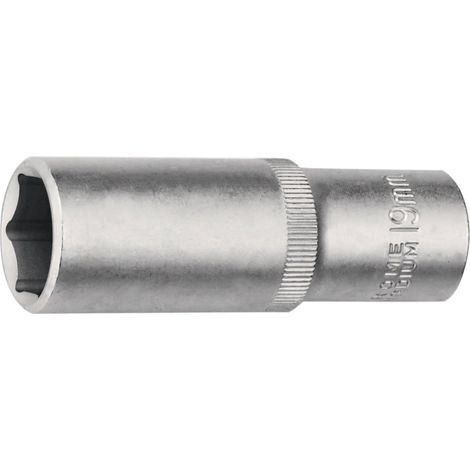 Llave de vaso 1/2 pulgada hexagonal SW 10mm L.77mm TECWERK (1/3)