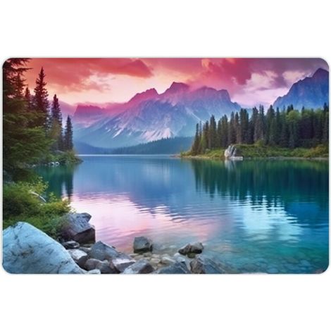 Tapis de terre de diatomées pour l'entrée de la maison – Super absorbant, antidérapant, dos noir, 61 x 41 cm, intérieur/extérieur (1/5)