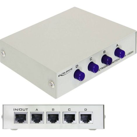 Switch réseau Delock 87588 4 ports 100 MBit/s V744751 (1/3)