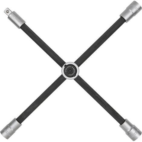 Chiave per ruota con articolazione scorrevole per PKW, 1/2"x17x19x21mm (1/4)