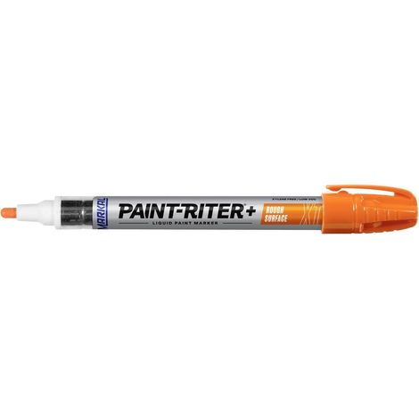 Markal PAINT-RITER+ ROUGH SURFACE 97250 Marqueur peinture blanc 4 mm