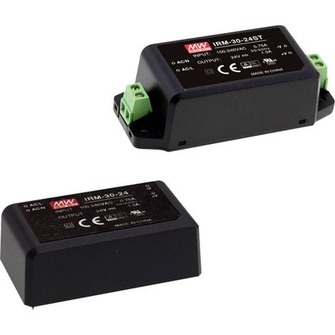 MW Mean Well IRM-30-12 Alimentatore da circuito stampato AC / DC 12 V 2500 mA 30 W