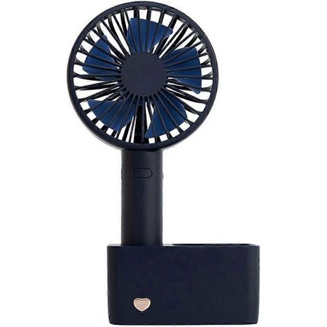 Ventilateur portable USB, mini ventilateur de bureau avec batterie rechargeable (1/5)