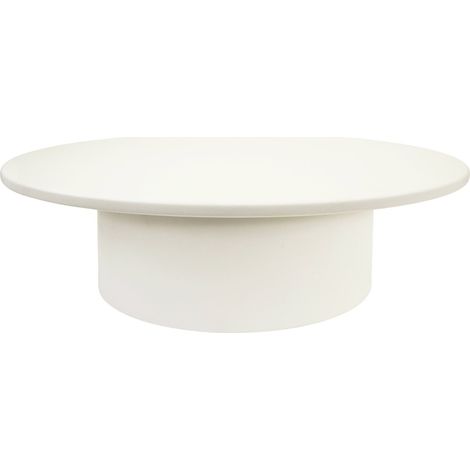 table basse blanche laquée design moderne pour salon élégant - blanc laqué contemporain (1/3)