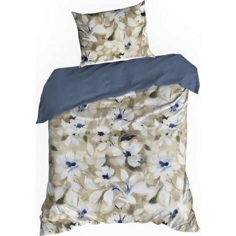 Bettwäsche-Set Frühling/66, Blumenmuster, 140 x 200 cm, Baumwolle (1/5)