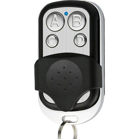 2-pack Universal Gate Remote Control, 433.92 MHz Frequency for Automatic Gates, Wide Range - Programmable Universal Gate Remote Control with Fixed Code and 12V Battery Included