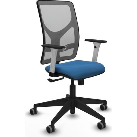 Silla de oficina piqueras y crespo Motilla blanco espuma alta densidad (1/2)