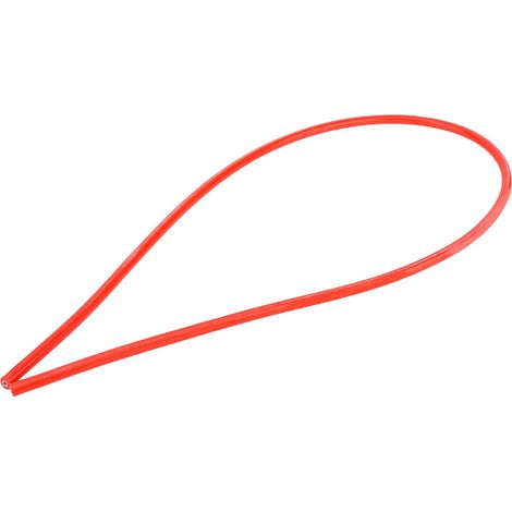 Fil de bougie silicone 8mm rouge, câble d'allumage auto pièce de rechange, accessoire véhicule haute performance (1/5)