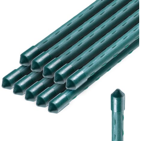 KADAX Blumenstütze aus Stahl, Rankhilfe, 10 Stück, 150 cm x 11 mm (1/5)