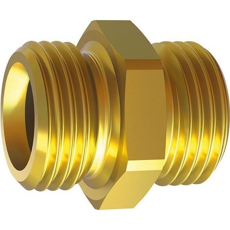 Boquilla de doble rosca, cilíndrica G 1/4 pulgadas-G 3/8 pulgadas