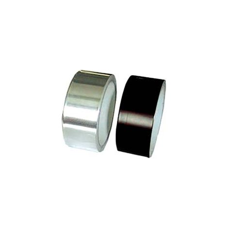 NASTRO ADESIVO IN ALLUMINIO PER ALTE TEMPERATURE- - mm.40x9 mt. colore alluminio - 3 pezzi FEUDO
