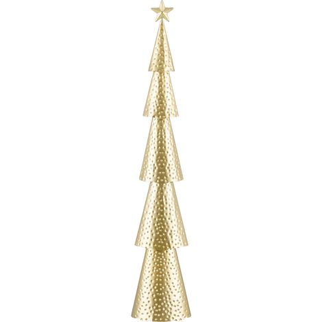 Mica Decorations Sapin de Noël décoratif Or H90.5xl9xL17.5cm (1/3)