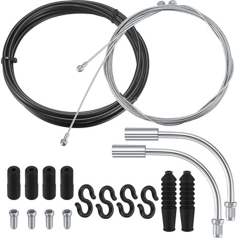 Convient aux kits de freins, aux kits de freins universels pour vélos, aux kits de freins à arc pour vélos en 2 pièces, avec des plaquettes de frein 2V (90 degrés). (1/5)